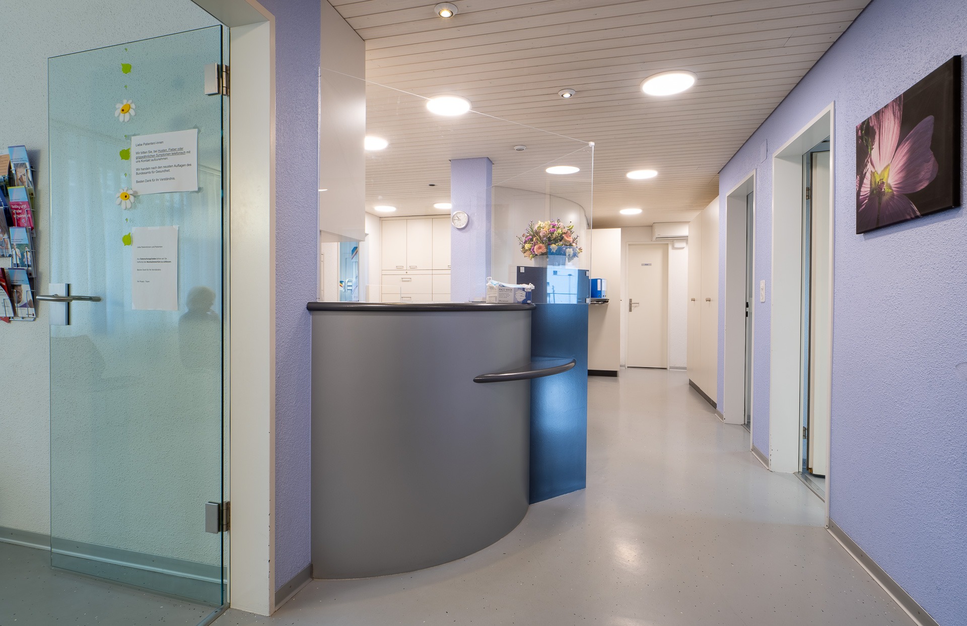 Empfang Praxis Burgherr Horw